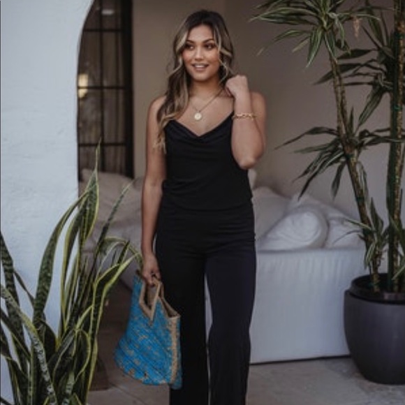 Sleeveless Cowlneck Jumpsuit 💖 NWT 💖 SS21 - Picture 1 of 8